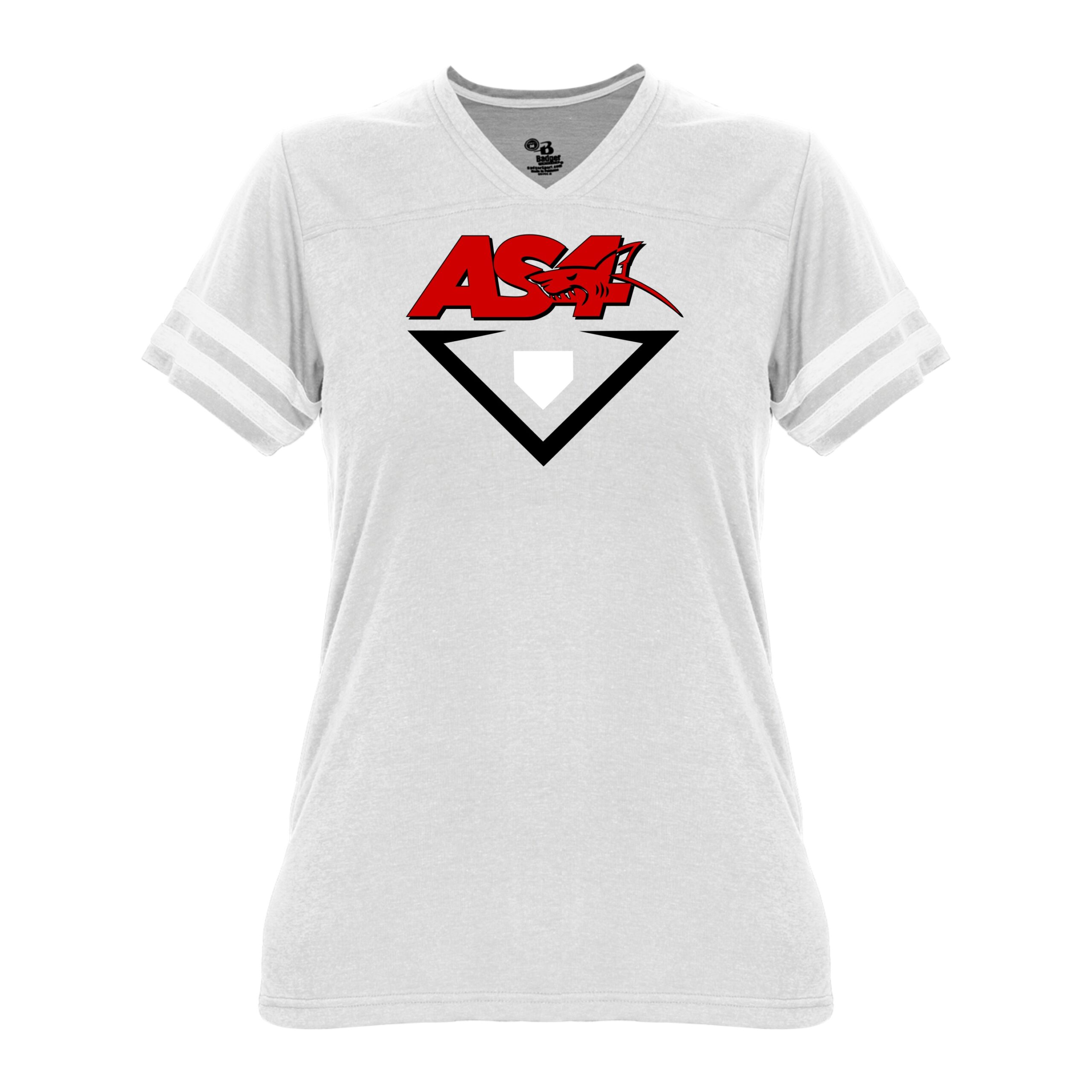 Tri-Blend Women's Fan Tee - Image 2